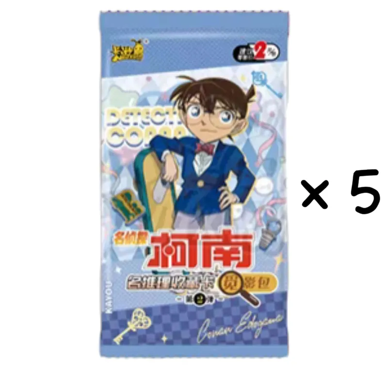 Genuine Detective Conan Card Name Reasoning Reveal Package Halloween Theme Kuroba Kaito Anime Collection Cards Toys Gifts