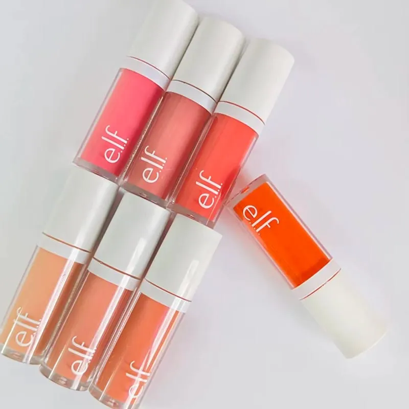 Elf Water Sensitive and Lightweight Texture Liquid Blush Moisturizing Pre Makeup Glimmer Cream Blusher Putty Blush Products