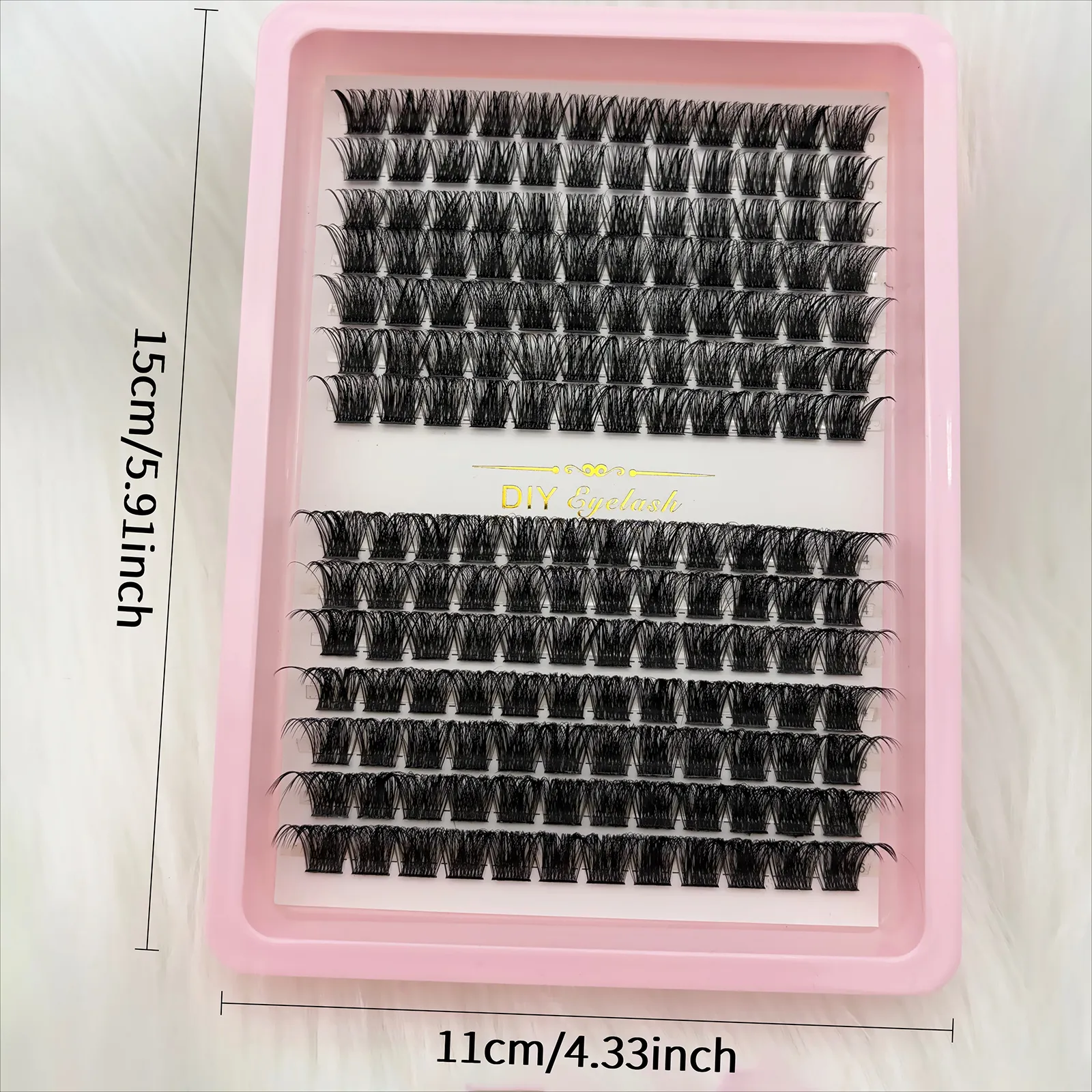 D Curl Lash Clusters Mixed Fluffy DIY Eyelash Extensions Natural Look Reusable Individual False Lashes For Daily Eye Makeup — image 4