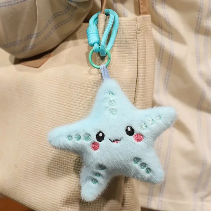 12/43cm Starfish Star Plush Pillow Stuffed Smiling Ocean Animal Colorful Cushion Sofa Chair Decor Present