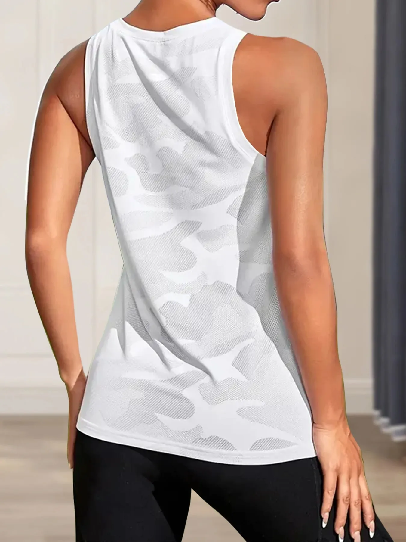 Women's Super Soft Sport Tank Tops for Women Moisture-Wicking Quick-Dry Breathable Mesh Design for Athletic Running Tennis Yoga — image 3