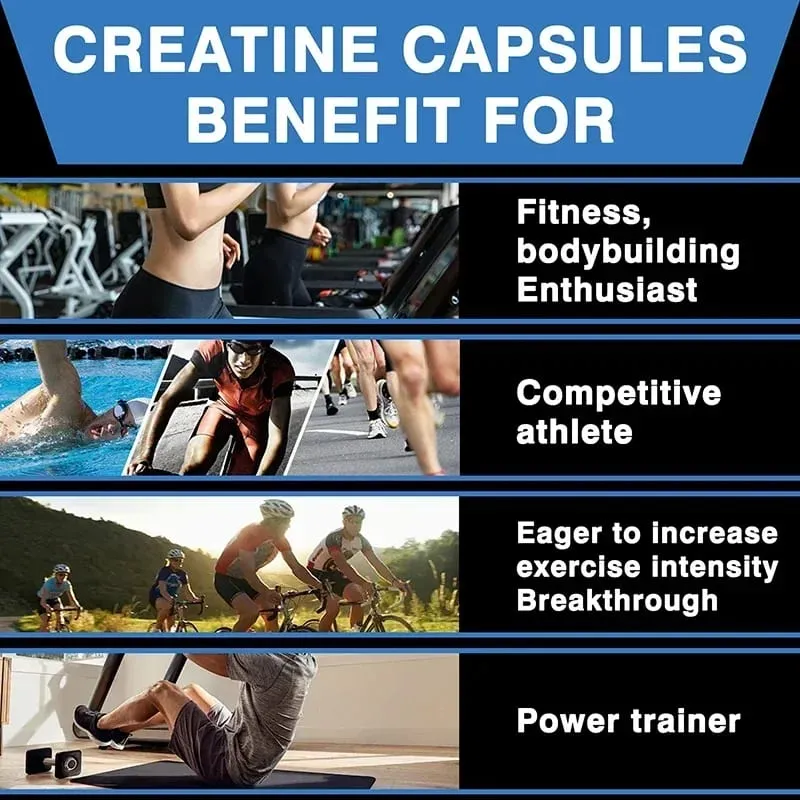 Creatine Monohydrate - Promote Muscle Growth Relieve Fatigue Improves Performance