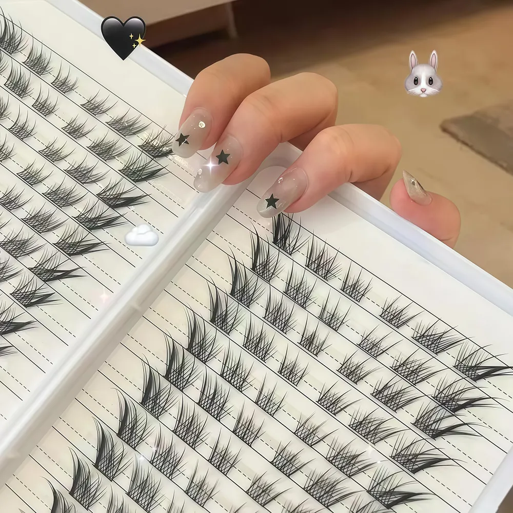32 Row Sudaji Nine Tailed Fox Large Capacity Eyelash Book Slant Flying Fox Series False Eyelash Soft Eye Tail Extended