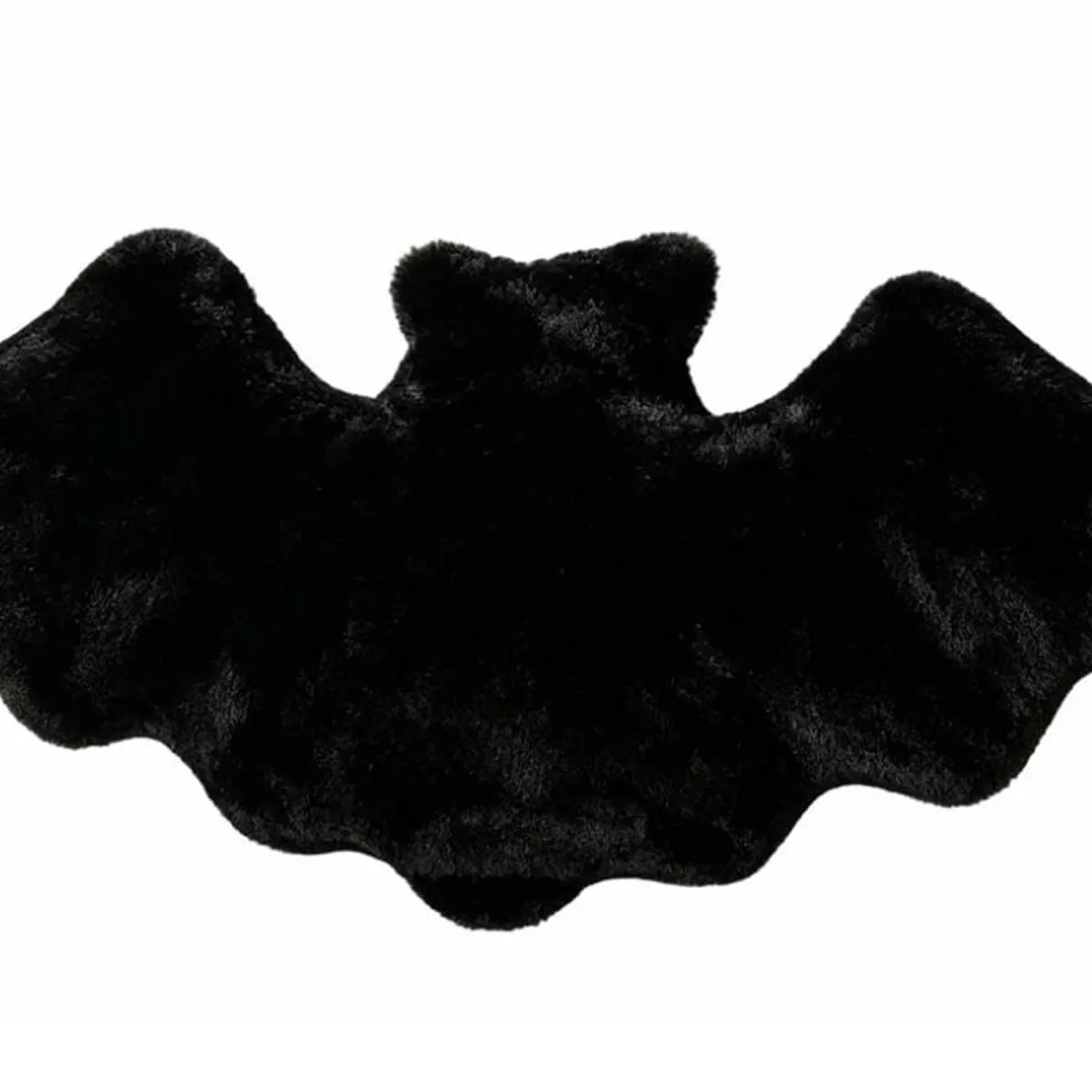 Halloween Bats Plush Pillow Halloween Decorative Pillow Furry Bat Plush Pillows for Halloween Decorative Home Sofa Bed