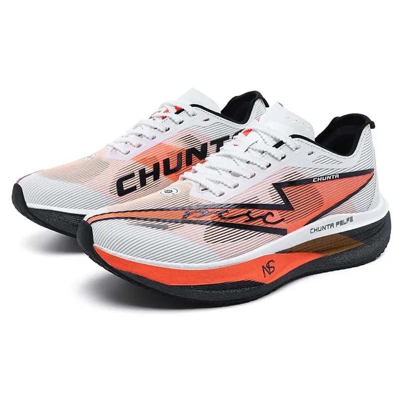 Carbon Board Marathon Men Running ShoesSpeciality Sports Breathable Lightweight Women's Comfortable Athletic Chunta Sneakers