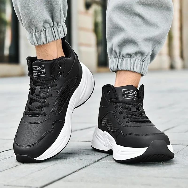 Men's high quality plus size casual sneakers Four seasons soft sole outdoor breathable running shoes students light sports shoes — image 7