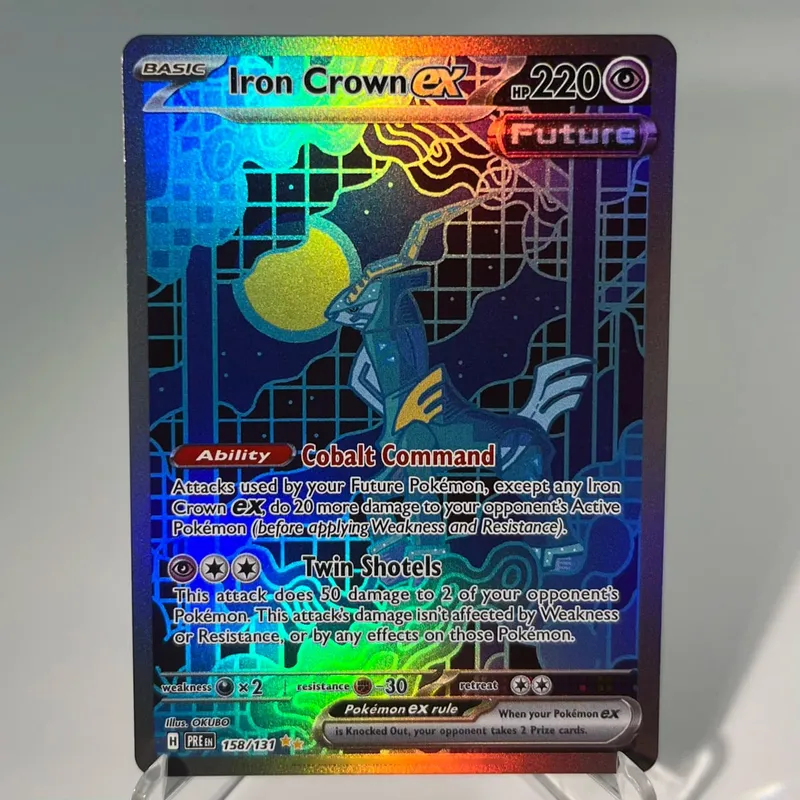 Prismatic Evolutions PKM Cards PTCG5-A GX Rainbow Umbreon Sylveon Leafeon ex Rare Collection Battle Toys Gifts for Hobbies — image 21
