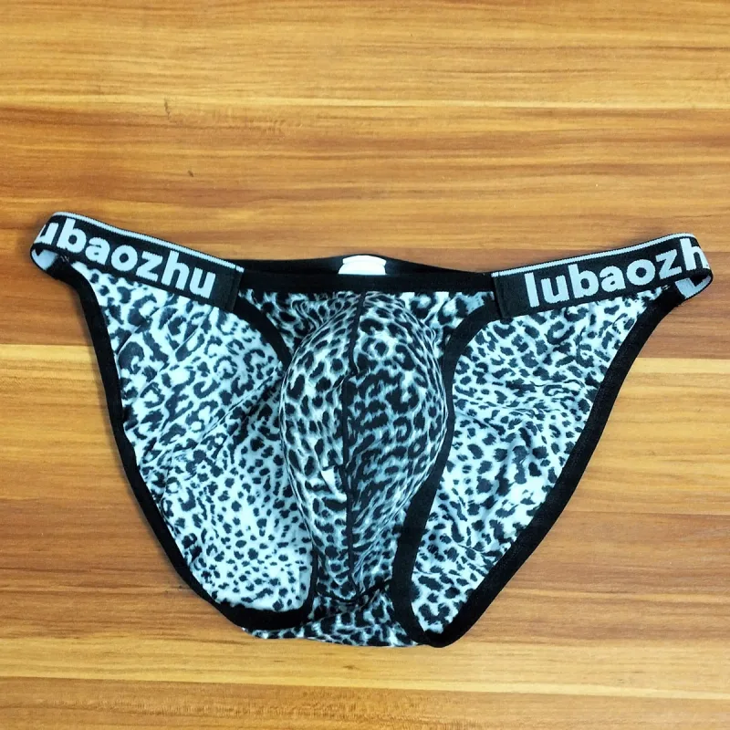 2026 Leopard Pouch Underwear Men Underpants Panties Soft Mens Swimming Briefs Sexy Low-waist Breathable Трусы Мудские Хлопковые — image 7