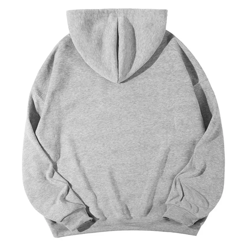 London Fashion Print Hoodies For Men Casual Autumn Winter Casual Sweatshirt Kangaroo Pocket Long Sleeve Autumn/Winter Simple — image 7