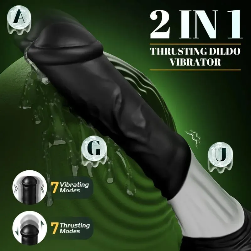 Thrusting Horse G-spot Dildo Vibrator 11.8" Monster Big Dildo Vibrations App Remote Control Suction Cup Adult Sex Toy for Women — image 6