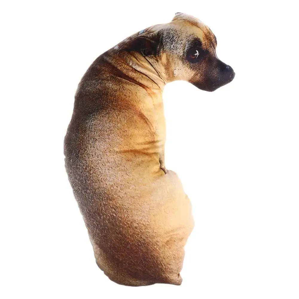 Cute 3D Lifelike Animal Throw Pillow Soft Creative Dog Pillow Cushion Home