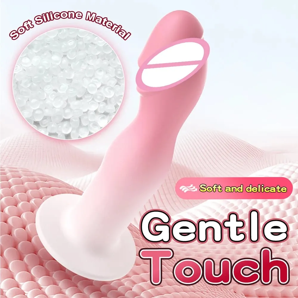 Simulation Dildo With Liquid Silicone Masturbation Sex Toys With Suction Cups Female G point Anal Plug Massage Adult Products — image 6