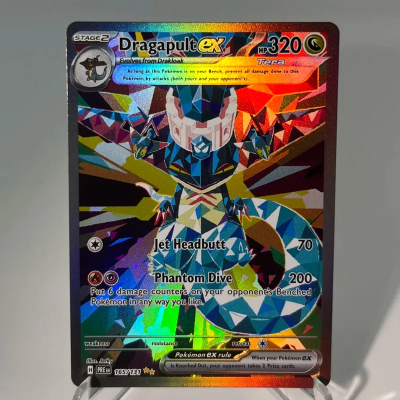 Prismatic Evolutions PKM Cards PTCG5-A GX Rainbow Umbreon Sylveon Leafeon ex Rare Collection Battle Toys Gifts for Hobbies — image 28