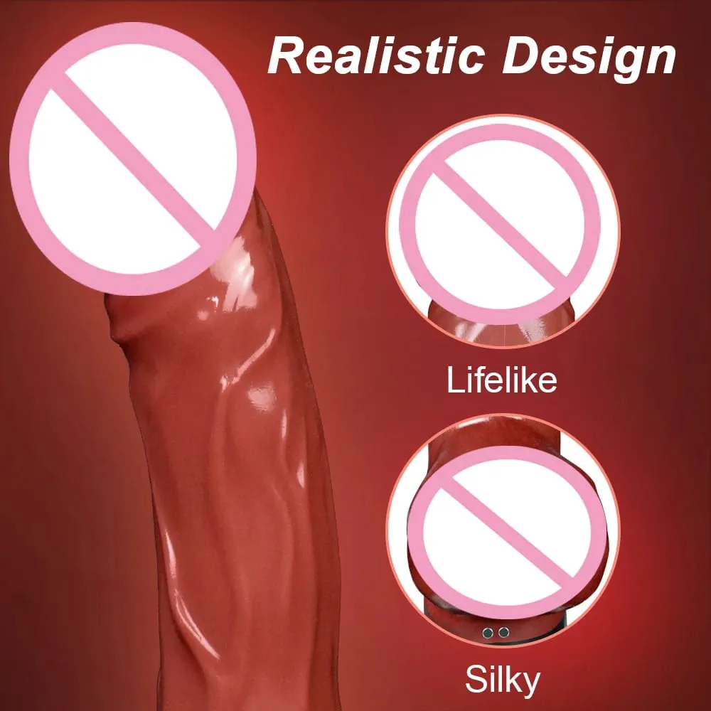 Automatic Thrusting G Spot Dildo Sex Machines Suction Cup Vibrator 10 Vibration Mode Clitoral Vagina Anal Stimulation Adult Toys