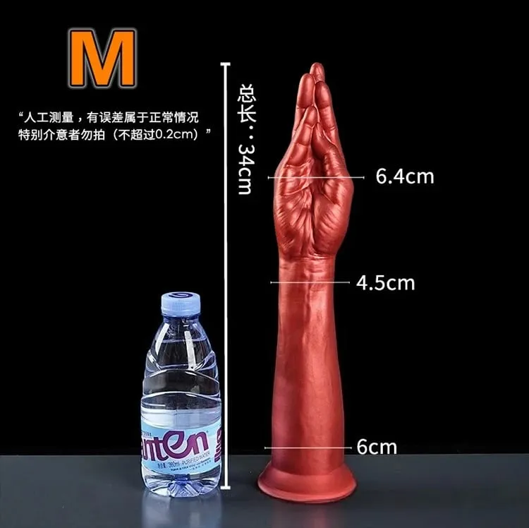 46cm Fist Hand Anal Plug Arm Dildo Vaginal Butt Dilator Deep Stimulator Anus Expander Big Dildo Masturbator Adult Anal Sex Toys — image 8