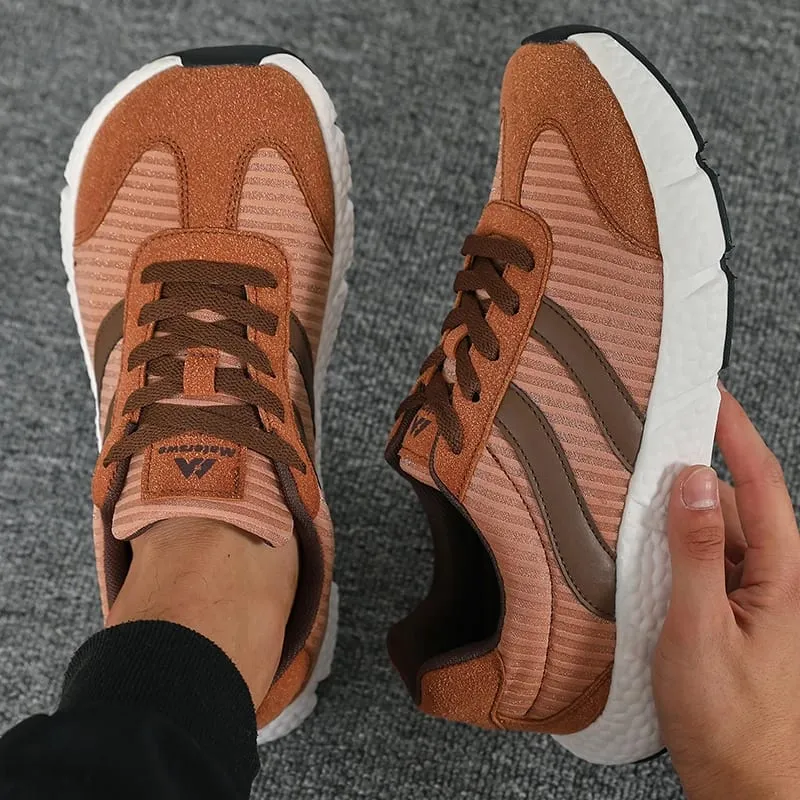 Unisex EVA Soft Sole Running Shoes Lightweight Vintage Multi-Use Sneakers Big Size Breathable Wear Resistant Walking TennisShoes — image 11