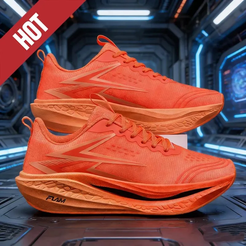 Running Shoes Carbon Board Speciality Marathon Men Sports Breathable Lightweight Women's Comfortable Athletic Nonskid Sneakers