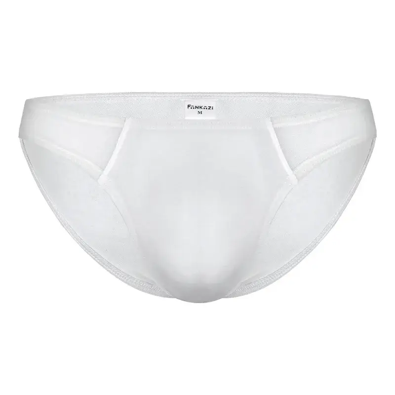 Men's Mesh Briefs Transparent Low Waist Underwear Ultra-thin Breathable Panties — image 5