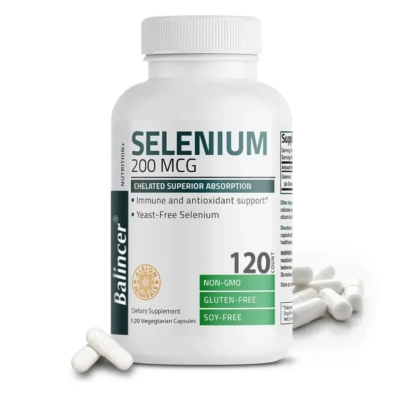 Selenium - Natural Antioxidant Supplement That Helps Strengthen The Immune System and Maintain Heart Health