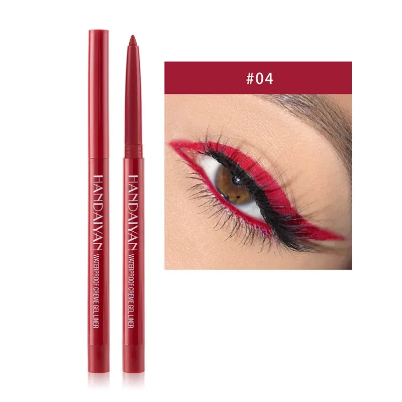 20 Colors Matte Eyeliner Waterproof Long Lasting Gel Liner Easy To Use Rotatable Eyeliner Colorful Eye Liner Eyes Makeup Tools