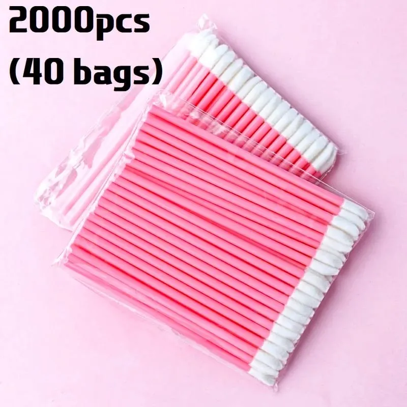 Χύμα 50/500/2000Pcs Lip Brush Professional Applicators Χονδρική Ραβδιά κραγιόν Γυναικείες βούρτσες Lip Gloss Αξεσουάρ εργαλείων μακιγιάζ