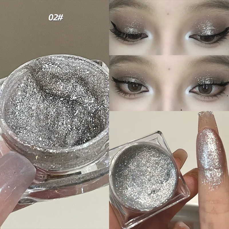 Single Eyeshadow - Ultra Sparkle Glitter Silky Matte & Luminous Pearlescent Finishes for Bold & Delicate Daily Eye Makeup Look