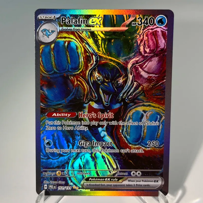 Prismatic Evolutions PKM Cards PTCG5-A GX Rainbow Umbreon Sylveon Leafeon ex Rare Collection Battle Toys Gifts for Hobbies — image 14