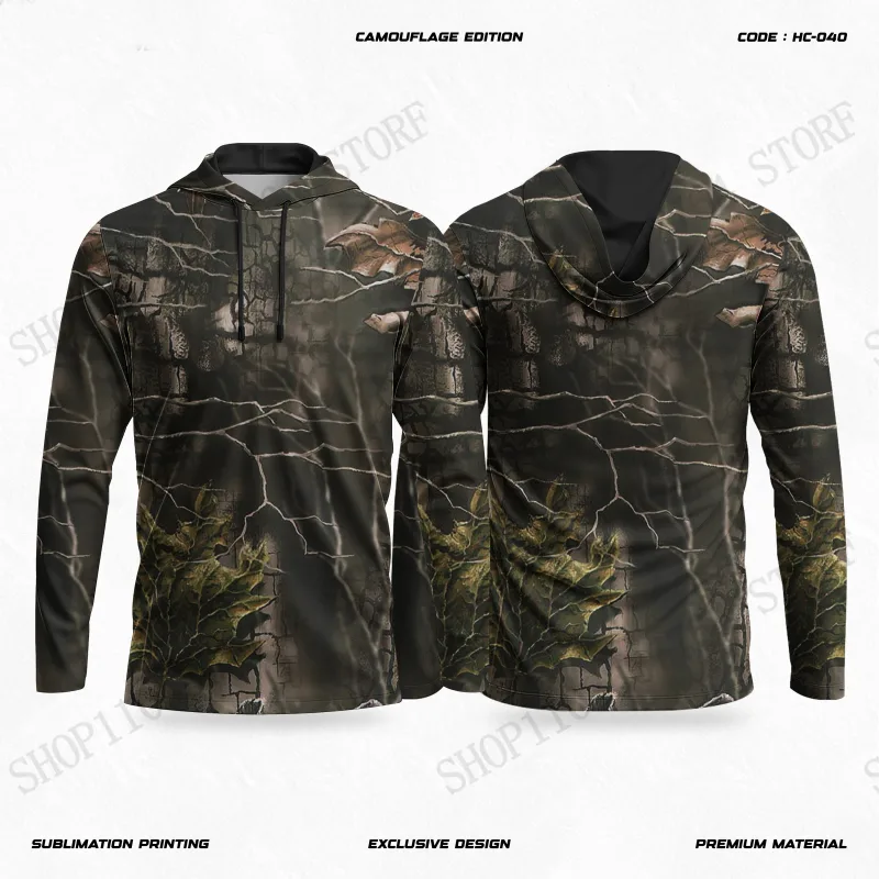 Weeds Oak Camouflage 3d Print Hoodie Men Women Fashion Outdoor Tracksuit Teen Hoodie Sweatshirt Autumn Winter Clothes Sudaderas — image 8