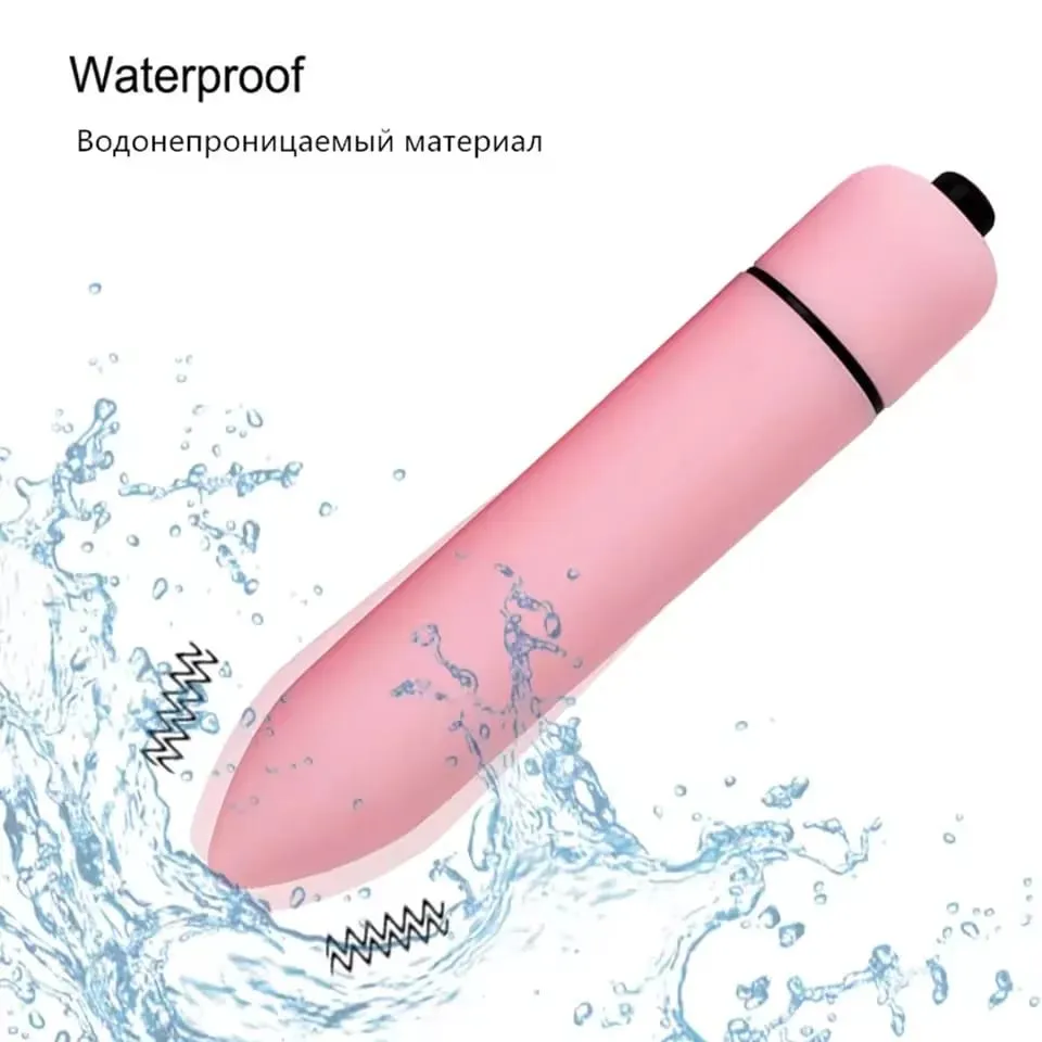 Mini Bullet Women Vibrator Strong Shock Vibrating G-Spot Vagina Stimulator Thrusting Clitoral Dildo Sex Toy for Couple Adult 18+ — image 2