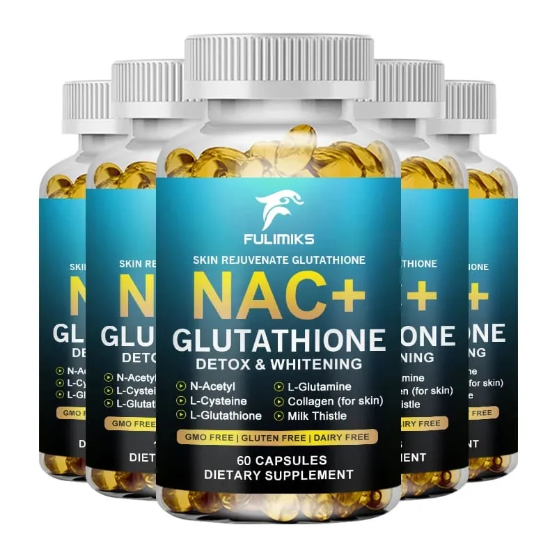 Οι κάψουλες με φόρμουλα γλουταθειόνης & NAC Detox υποστηρίζουν αντιοξειδωτική προστασία Λειτουργία του ήπατος Λάμψη του δέρματος και ισορροπία του ανοσοποιητικού — image 11