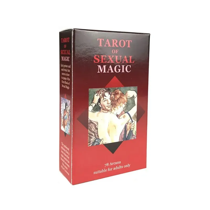 Tarot of Sexual Magic A 78 Deck Oracle English Visions Divination Edition Borad Playing Games