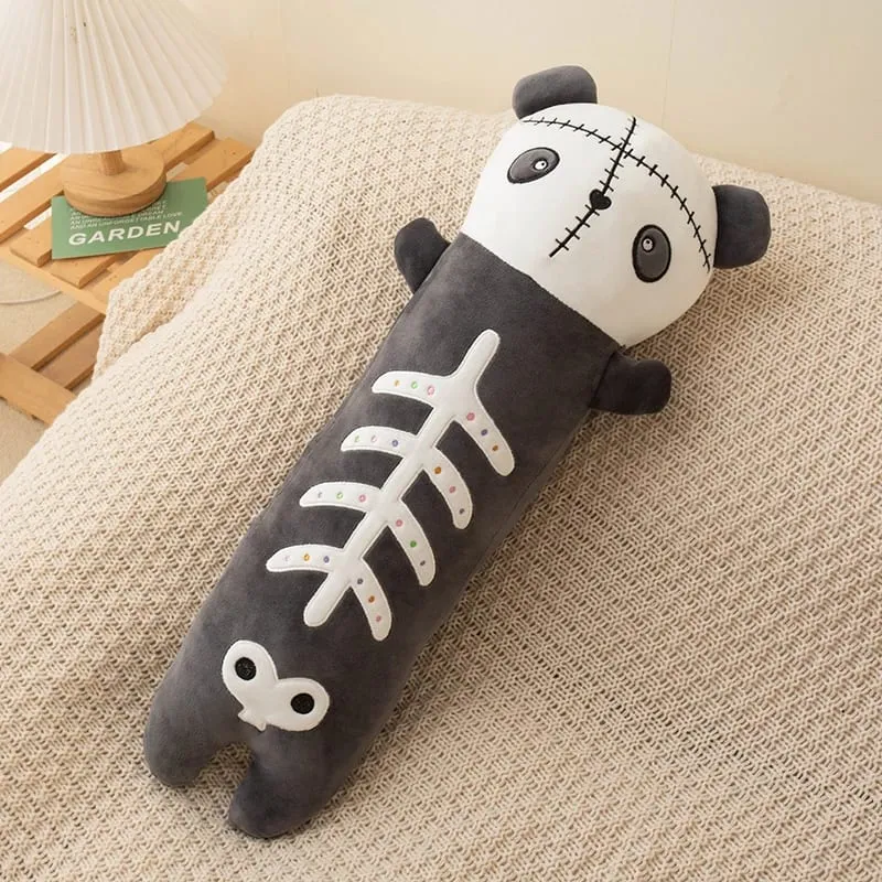 60cm Horror Goth Plys Dyr Kanin Panda Blødt Legetøj Sød Kropspude Halloween Fest Indretning Sjov Gave Til Pige Dreng — image 11