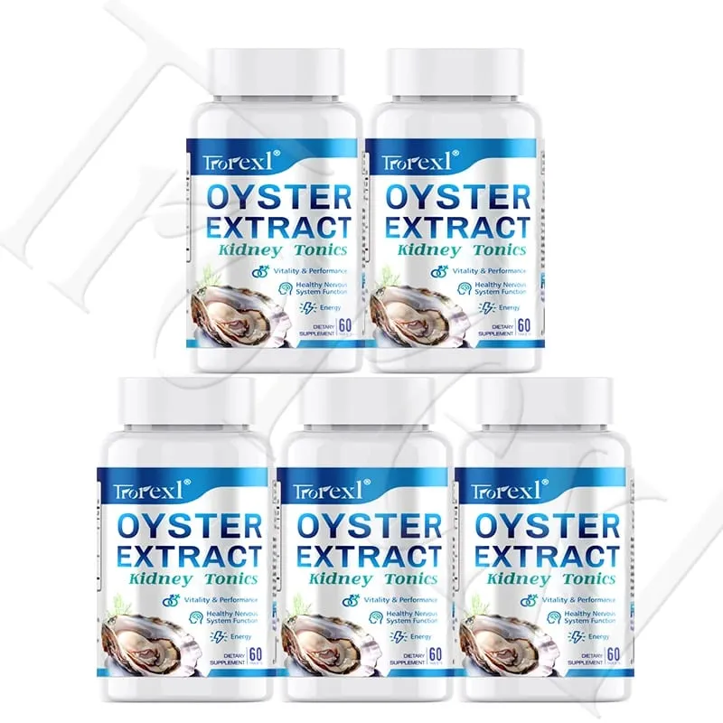 Oyster Extract - Supplement for Men Boosts Performance Supports Vitality Enhancing Extra Strength 60 Tablets — image 10
