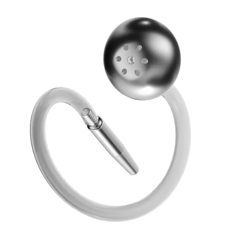 1/2 Ball Silicone Inflatable Urethral Dilator Sounds Rod Urethra PUMP Sounding Sex Toy for 18+ Men Penis Plug horse eye Massager