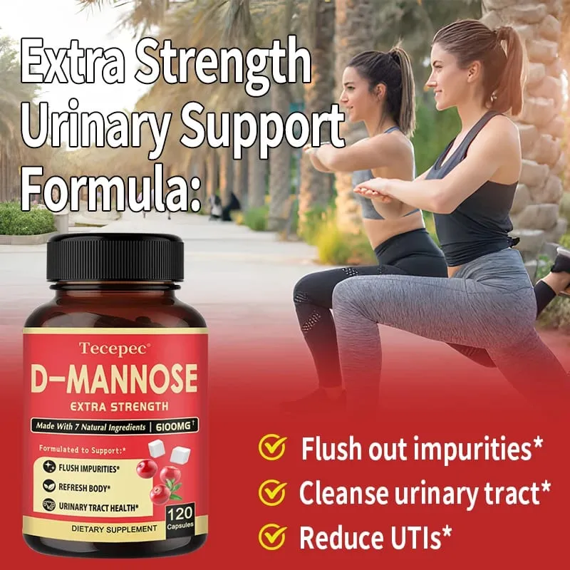 D-Mannose Urinary Tract Health Formula Contains Organic Cranberry and Dandelion To Support Bladder Health and Detoxification — image 6