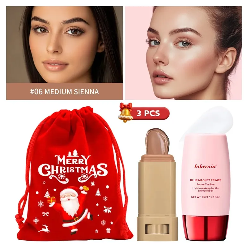 Blur Magnet Primer & Eraser Foundation Stick Long Lasting Pore Minimizing Smooth Face Makeup Oil Control Matte Christmas Gift — image 2
