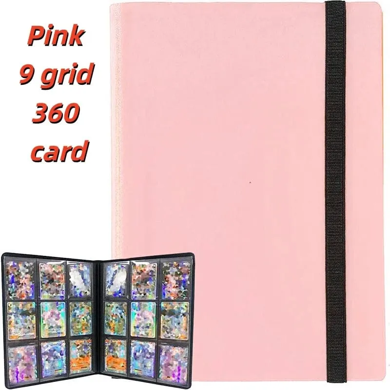 160/360/480/540 Cards Capacity Pocket Holder Binders Albums for CCG MTG Magic Yugioh Board Game Card Book Sleeve Holder — image 32