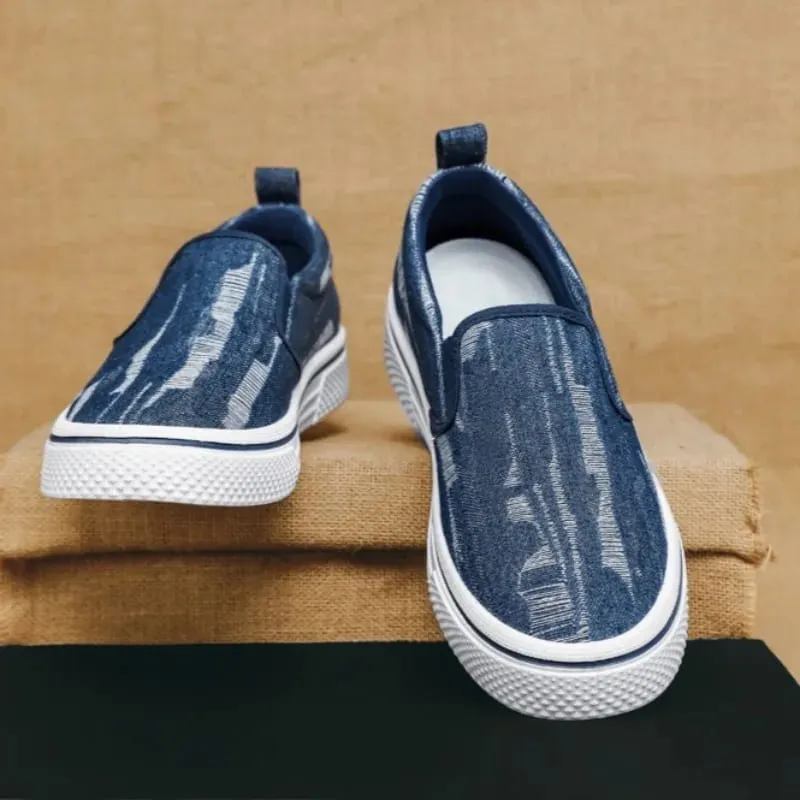 2026 Summer new Trendy Sports Canvas Shoes For man Comfortable Breathable Men's Single Shoes Outdoor Versatile Men's Sneakers — image 3