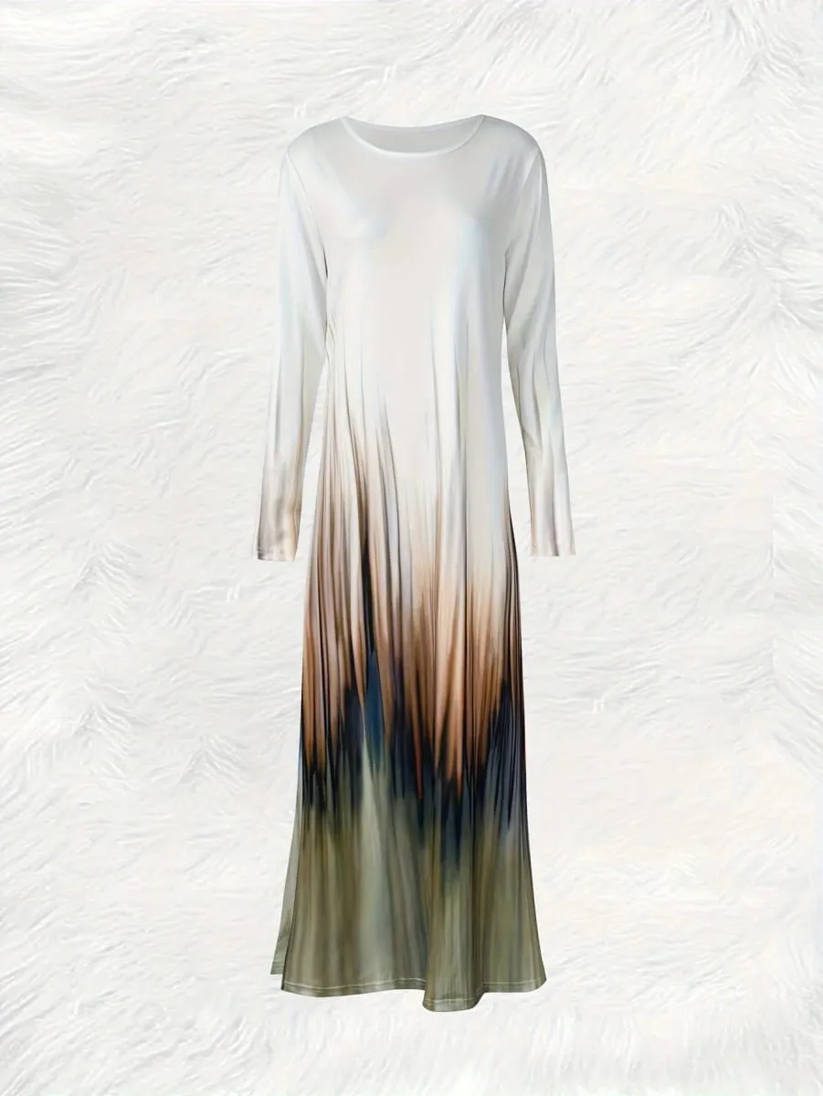 Printed Design Casual style gradient pattern women's dress — image 3