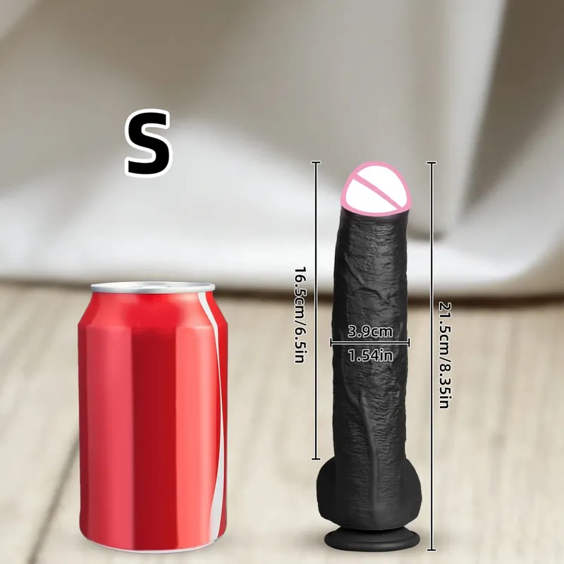 Realistic Long Dildo Black Anal Plug Zabawki Erotyczne Big Penis Butt Plug Long Dick Sex Toys for Women Men Phallus Anal Dilator — image 8