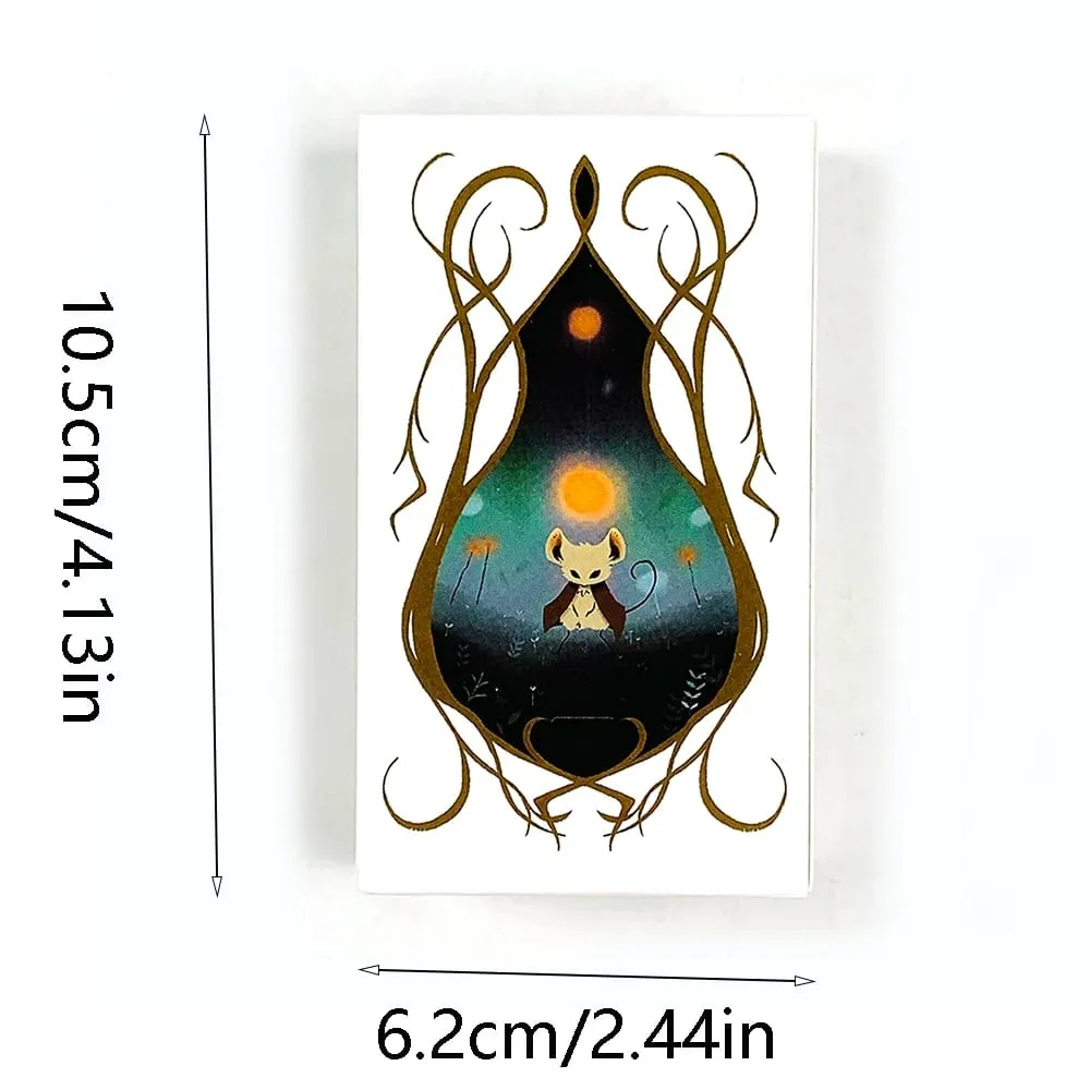 Mimi Mice Tarot Cards 78‑Card Deck Cute Mouse Animal Theme Tarot Cards Divination Fortune‑Telling Card for Tarot Collectors — image 6