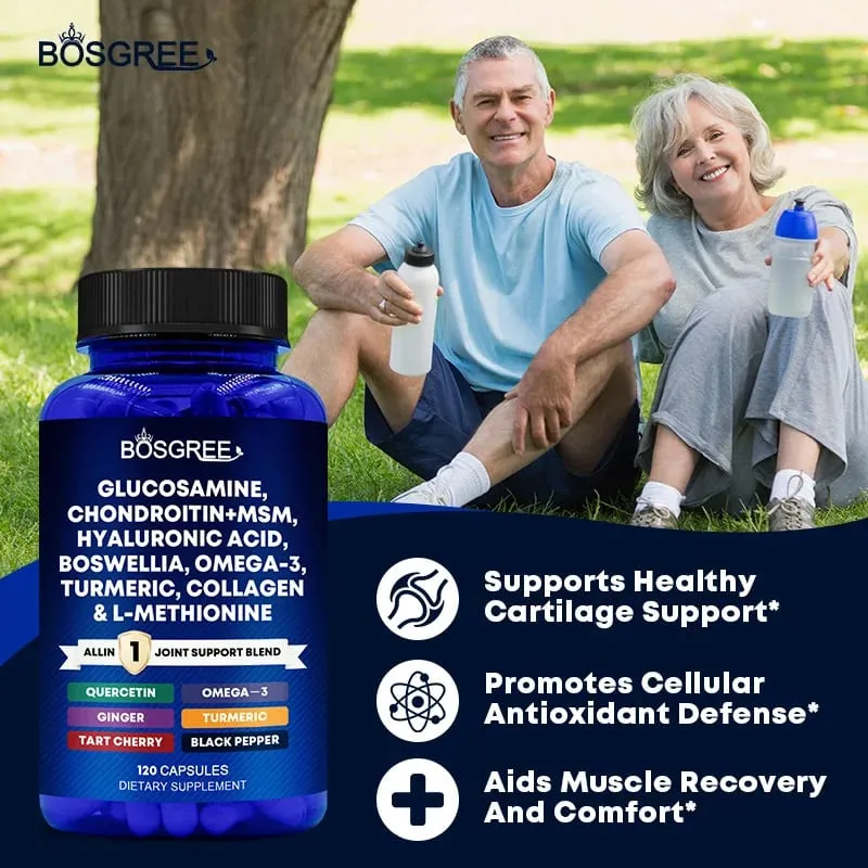 Glucosamine Chondroitin MSM - Supports Healthy Joints Cartilage and Connective Tissue - Promotes Joint Comfort and Flexibility — image 4