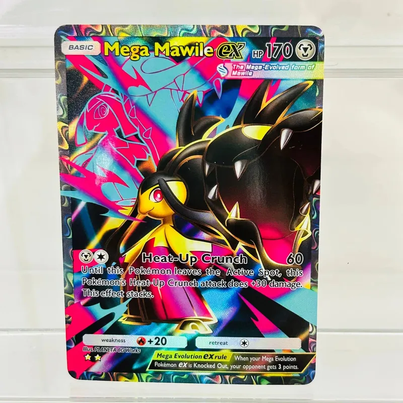 Mimikyu ex English Version Collectible Grade DIY Foil Texture Nice Condition Premium Anime Collection Cards