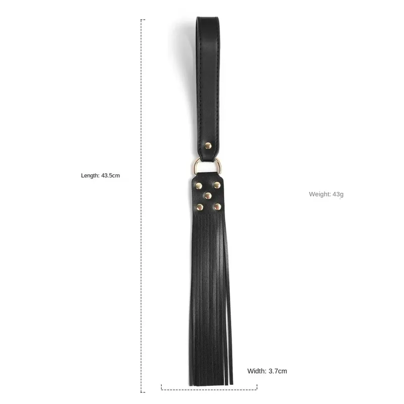 Erotic Sex Toys Leather 8 PCS BDSM Bondage Set with Case Adult Sex Games Restraints Kit Exotic Bondage Gear for Couples Sex Shop — image 20