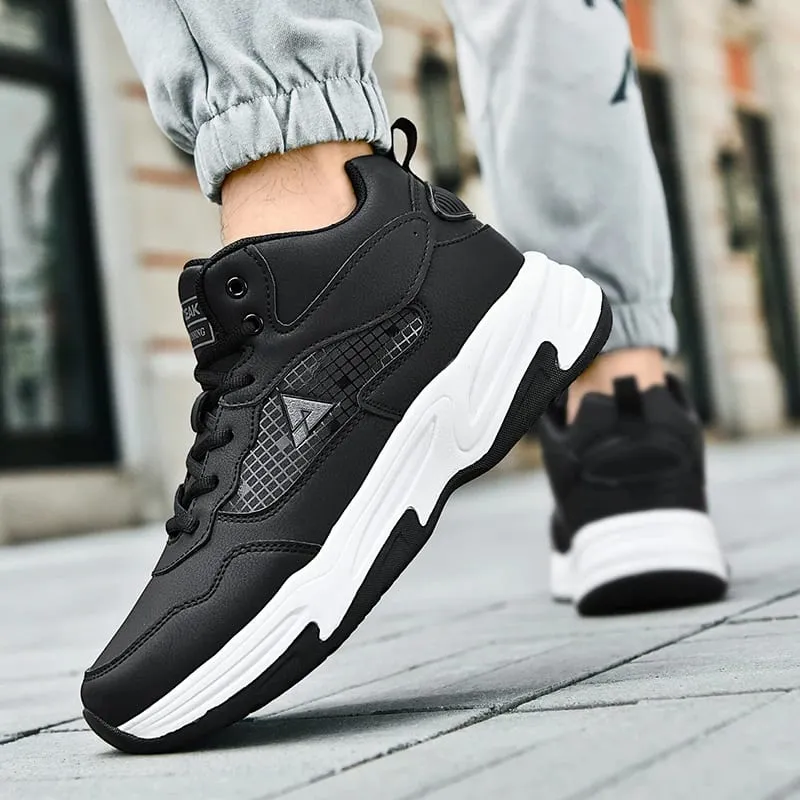 Men's high quality plus size casual sneakers Four seasons soft sole outdoor breathable running shoes students light sports shoes — image 5