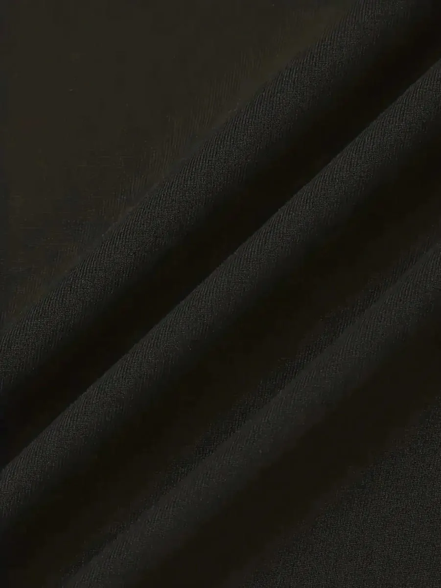 2026 Women's Casual Elegant Style Sun Moon Pattern Solid Color Round Neck Short Sleeve Women's Sexy Dress Short Skirt — image 5