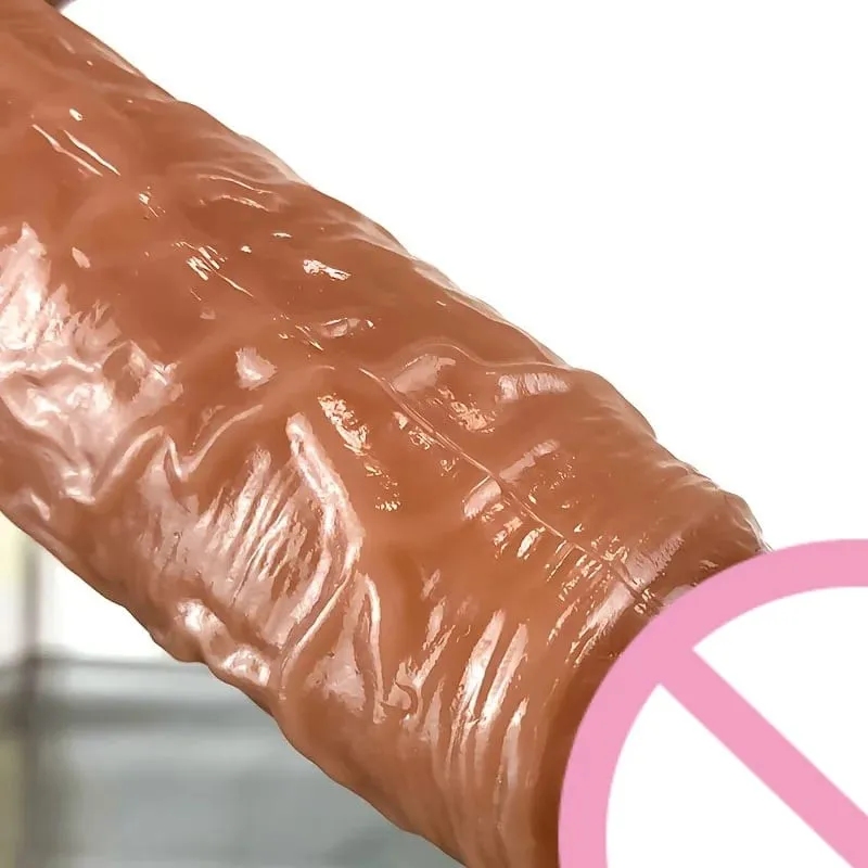 Realistic Soft Dildos with Strong Suction Cup Masturbation Large G-spot Dildo Sex Toy Suitable for Women and Couples Vagina Anal Stimulator Adults Sex Toys for Women Erotic Dildo Penis Anal Plug Female Men Penis Adult Game Beginner Anal Dil