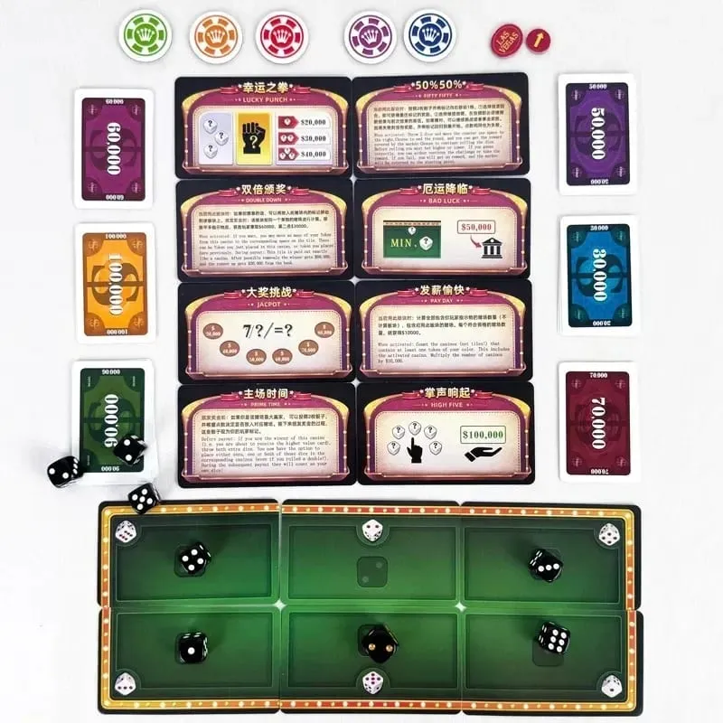 Las Vegas Royale Strategy Board Game Portable Version - a Brilliant Choice for Family Game Night — image 5