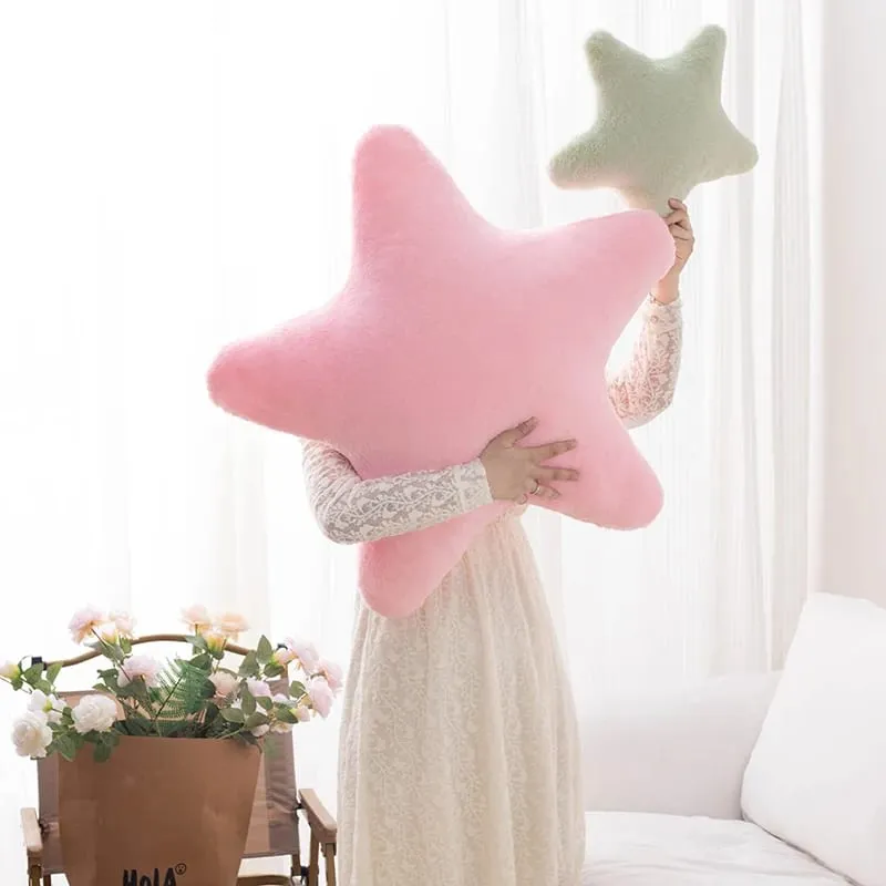 40CM Star Shaped Pillow Decorative Star Pillow For Bed Soft Plush Throw Pillow Cute Pillow Plush Cushion Bedroom Living Room