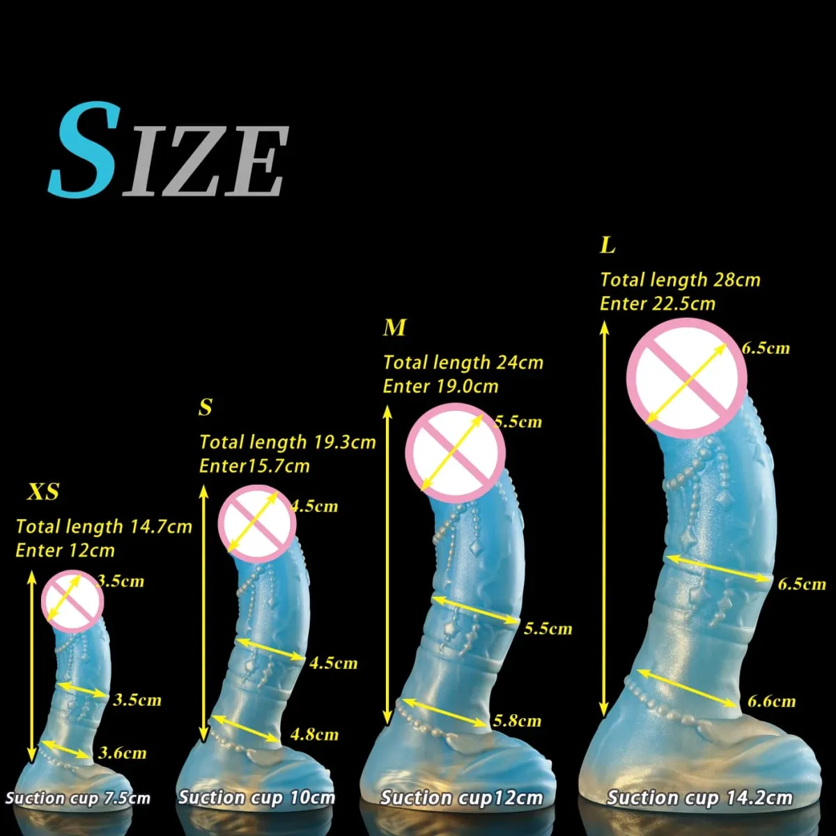 Nothosaur Realistic Dildo Vibrator Powerful G-Spot & Clitoral Stimulator Adult Sex Toy for Women Masturbator